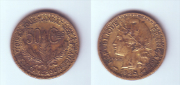 Cameroon 50 Centimes 1925 - Cameroun