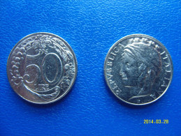 50 LIRE  ITALIA  TURRITA   1996  FIOR DI CONIO - 100 Lire