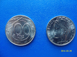 100 LIRE  ITALIA  TURRITA  2° TIPO  1997  FIOR DI CONIO - 100 Lire