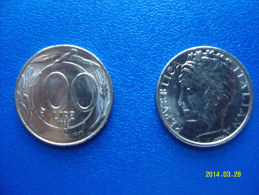 100 LIRE  ITALIA  TURRITA  2° TIPO  1998  FIOR DI CONIO - 100 Lire