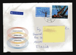 Svizzera ° - 2003 - . Storia Postale -  Alinghi. Unif. 1759 + 699 - Covers & Documents