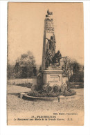 11 - VAUCOULEURS - Le MOnument Aux Morts De La Grande Guerre - Autres & Non Classés