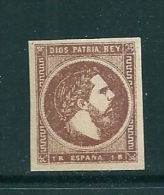 Spain 1875 Edifil 161 MM - Unused Stamps