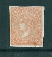 Spain 1865 Edifil 73A MM - Ungebraucht