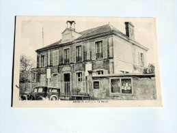 Carte Postale Ancienne : ABLIS : La Mairie , Animé - Ablis