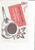 BUVARDS-PUB-CAFE-CAFE MASSAT-UN BON CAFE-DIMENSIONS 13,5 Cm X 21 Cm- - Kaffee & Tee