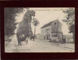 95 Saint Brice Sous Forêt La Route De Paris édit. Frémont Animée , Café - Saint-Brice-sous-Forêt