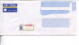 (stamp 70)  Registration Label From Nauru To Australia - - Nauru