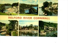 FALMOUTH CACHET HELFORD RIVER CORNWALL SIX VUES/ 1 CARD 1979 - Falmouth
