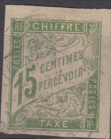 #61# COLONIES GENERALES TAXE N° 20 Oblitéré St-Pierre-et-Miquelon (faible) - Taxe