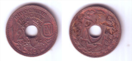 French Indochina 1/2 Cent 1938 - Vietnam