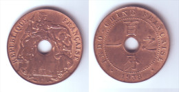 French Indochina 1 Cent 1938 - Viêt-Nam