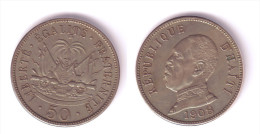 Haiti 50 Centimes 1908 - Haiti