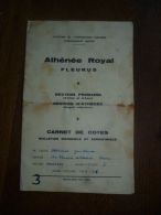 AA2 Bulletin Athenée Royal Fleurus 1964 1965 - Diploma & School Reports