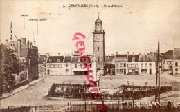 59 -  GRAVELINES - PLACE D' ARMES   MONUMENT AUX MORTS - Gravelines