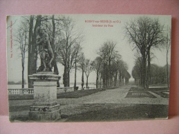 CP  ROSNY SUR SEINE  INTERIEUR DU PARC - Rosny Sur Seine