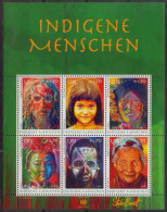 2012 UN Wien Indigene Menschen KLB / UN Vienna Indegenous People Minisheet MNH [-] - Unused Stamps