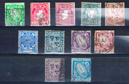 IRL- 3 - IRLANDE LOT DE 11 TP ENTRE N° 40 ET 51 OBLITERES - Used Stamps