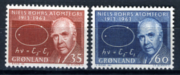 1963 - GROENLANDIA - GREENLAND - GRONLAND - Catg Mi. 62/63 - MNH - (P29032014....) - Neufs