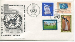UNITED NATIONS - GENEVE  - 1969  FDC - See Scan - FDC