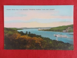 - New York > Catskills ( Hand Colored  Hudson River Day Liner Steamer Hendrick Hudson Not Mailed Ref 1256 - Catskills