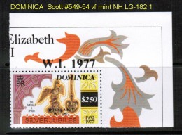 DOMINICA   Scott  # 549-54**  VF MINT NH - Dominica (...-1978)