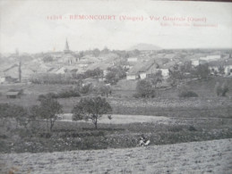 CPA Remoncourt. Vosges.Vue Générale Ouest. Edit. Neuville - Autres & Non Classés