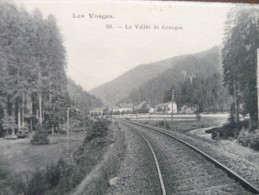 CPA La Vallée De Granges. Vosges.Chemin De Fer - Autres & Non Classés