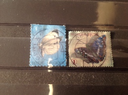 België / Belgium - Serie Vlinders 2012 - Used Stamps
