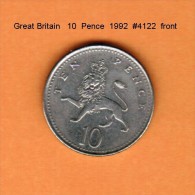 GREAT BRITAIN    10  PENCE  1992  (KM # 938b) - 10 Pence & 10 New Pence