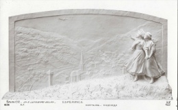 Sculpture Bas Relief - Salon 1912 - Ch.G. Lefebvre-Velay - Espérance - Sculture