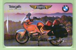 New Zealand - 1996 Classic Motorcycles $5 BMW - NZ-D-52 - Mint - Motos