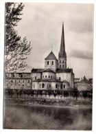 Delcampe - CP, 86, SAINT-SAVIN-sur-GARTEMPE, L'Eglise : Abside (XIe S), Tour Centrale (début XIIe S), Flèche (fin XIVe S), Vierge - Saint Savin