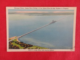 Virginia > Newport News  James River Bridge Not Mailed    Ref 1256 - Newport News