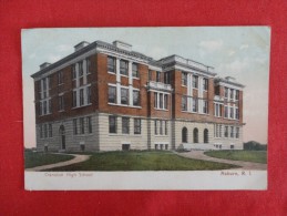 Auburn R.I.  Cranston High School  Not Mailed  Ref 1256 - Andere & Zonder Classificatie