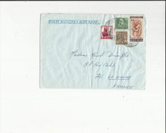 Enveloppe  Timbrée    De  Cie Transatlantique France -Voir Scan Adressé A Mme Decouflet  Au Havre 76 - Poste Aérienne