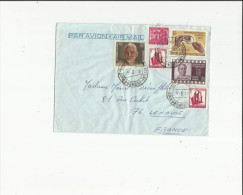 Enveloppe  Timbrée    De  Cie Transatlantique France -Voir Scan Adressé A Mme Decouflet  Au Havre 76 - Airmail
