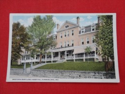 Cumberland MD  Western Maryland Hospital   Not Mailed   Ref 1257 - Andere & Zonder Classificatie