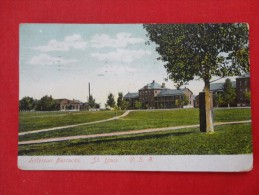 - Missouri > St Louis – Missouri  Jefferson Barracks 1910 Stamp Peeled Off    Ref 1257 - St Louis – Missouri