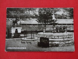 Basin Spring  Eureka Springs Ark  Not Mailed Message On Back       Ref 1257 - Other & Unclassified