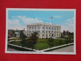 Fergus Falls MN  County Court House   Not Mailed      Ref 1257 - Sonstige & Ohne Zuordnung