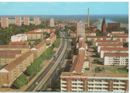 Frankfurt A.d. Oder - Blick Vom Hochhaus Zur Karl-Marx Strasse - Frankfurt A. D. Oder