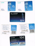 GERMANIA (GERMANY) -  O2 (RECHARGE) -  LOT OF 3 DIFFERENT     - USED °- RIF. 5798 - [2] Mobile Phones, Refills And Prepaid Cards