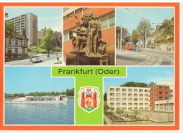 Frankfurt A.d. Oder - Salvador Allende Höhe - Plastik "Wir" Von Ernst Sauer - Bahnhofstrasse - Gubener St - Foto Lehmann - Frankfurt A. D. Oder