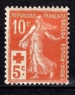 FRANCE  1914   YT  147 CROIX ROUGE  *   TB  Cote 40 € - Nuovi