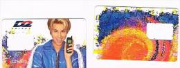 GERMANIA (GERMANY) - D2 PRIVAT (SIM GSM ) - GIRL  - USED WITHOUT CHIP - RIF. 5855 - GSM, Voorafbetaald & Herlaadbare Kaarten