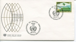 UNITED NATIONS - GENEVE  - 1971  FDC - See Scan - FDC