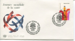 UNITED NATIONS - GENEVE  - 1972  FDC - See Scan - FDC