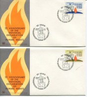 UNITED NATIONS - GENEVE  - 1973  FDC - See Scan - FDC