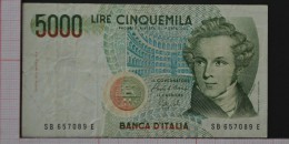 ITALY  5000  LIRE  1985     -    (Nº06006) - 5000 Liras